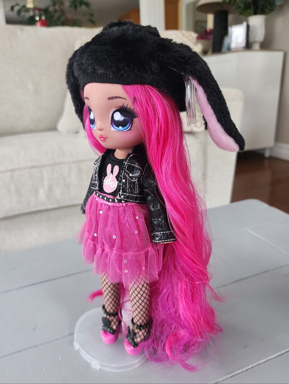 🐰 Na Na Na Surprise Teen Doll Pink Black Bunny Alex Heart ultimate surprise - Picture 4 of 7